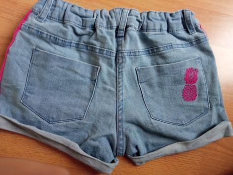 Riflové krátke nohavice, pepperts,140