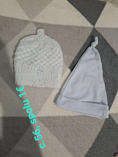 Nivorodenecké čiapočky 2 ks č.56, 56