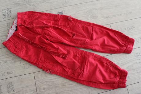 Podšité nohavice, h&m,122