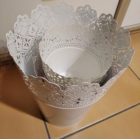 6 x kvetináče skurar - ikea, 