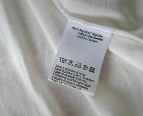 Top, tričko, maslovo-biele, s, xl, s / xl