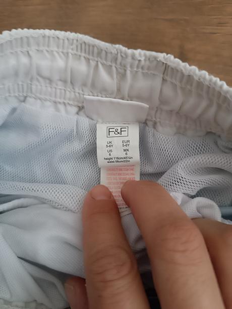 Oblečenie do vody, f&f,116