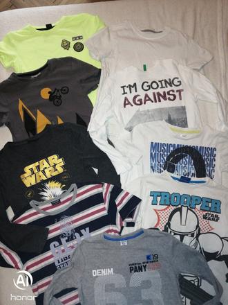 Tričká 134-140, 122–134