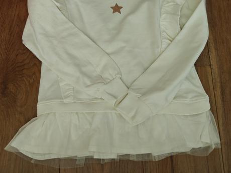 Dievčenská mikina s volánom, sinsay,140