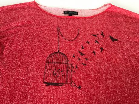 Tenší pulovrik / tricko, s