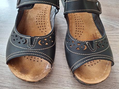 Dámske komfortné sandále deichmann easy street 40, deichmann,40