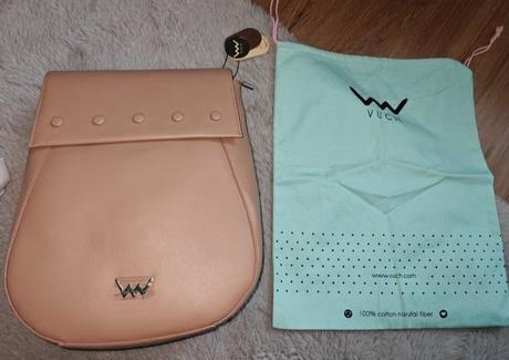 Vuch kožený batoh melvin creme,