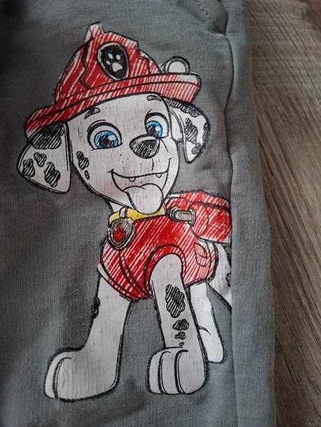 Šedé tepláky s labkovou patrolou, 104