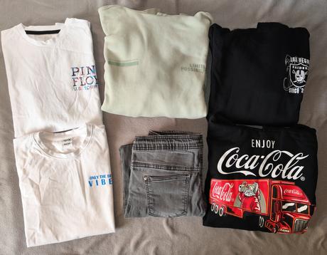 Balík nenosených veci veľkosť 158-164, 158–170