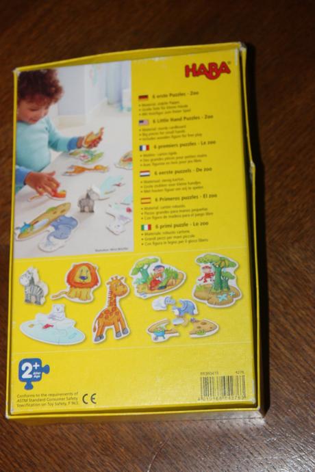 Puzzle zoo haba, 