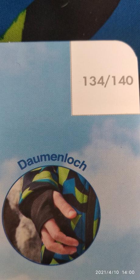 Detský prechodný kabát, 134