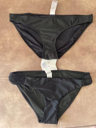 2 x plavky spodny diel nove s visackami, l