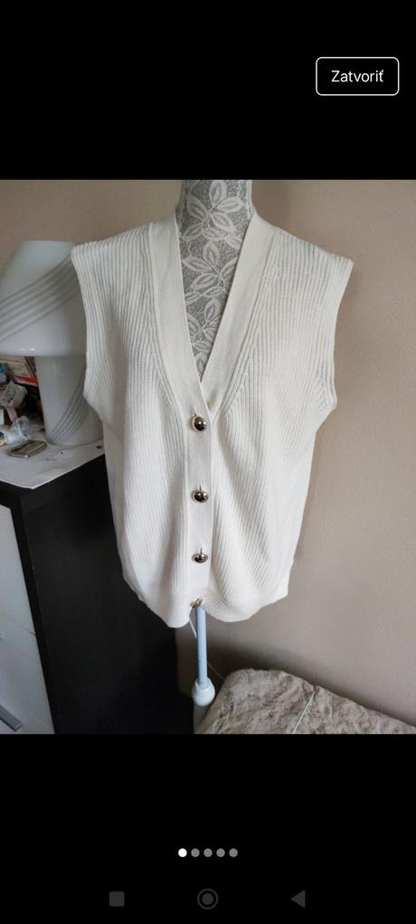 Dámska svetrikova vesta, h&m,l