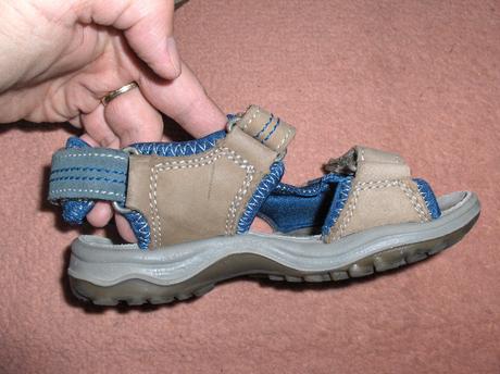 Chlapčenské sandálky kožené, 26