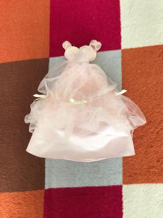 Šaty slávnostné dlhé pre barbie - dl. 28 cm,