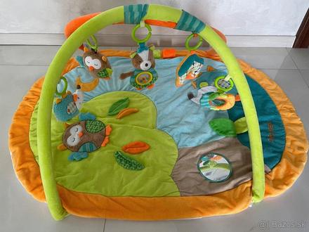 Baby fehn podložka s hrazdičkou forest 105x80,