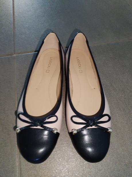 Baleríny krémové, lasocki,38