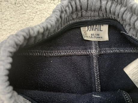 Zateplene softshellove nohavice 98, 98