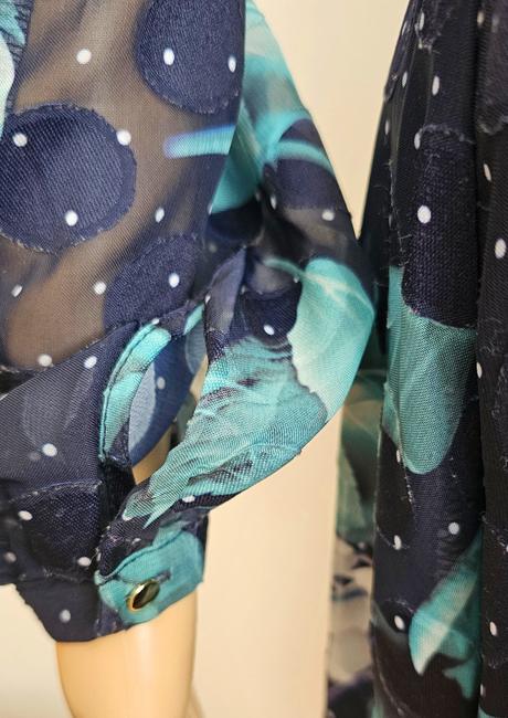 Šaty s kvetmi, orsay,38