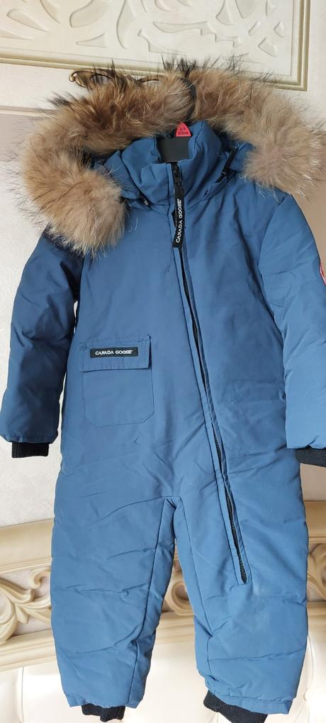 Páperový overal s pravou košušinkou canada goose, 98