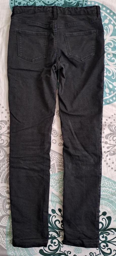 Dievčenské zateplené rifle 146, h&m,146
