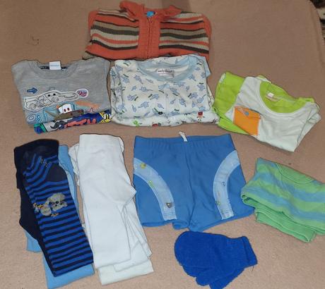 Balík oblečenia velk. 74-80, 68–80