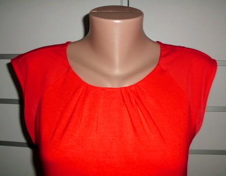 Jednoduchý červený top od zn. esprit - veľ. s-m, esprit,m