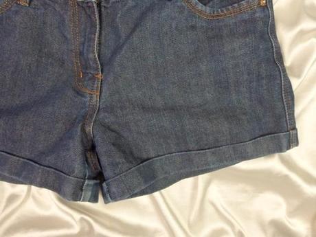 Kvalitné riflové kraťasy, george,38