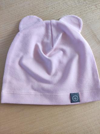 Ružová čiapka s uškami, 62