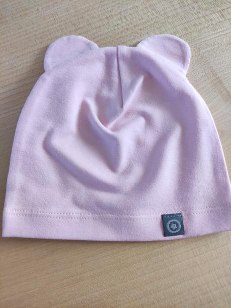Ružová čiapka s uškami, 62