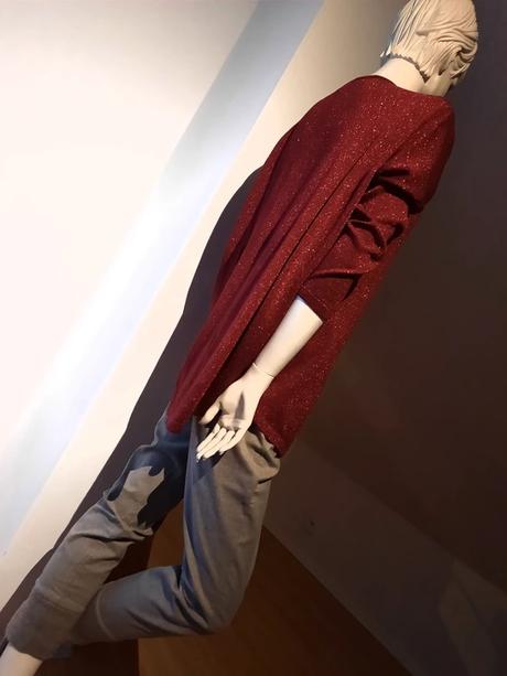 Pulóver s trbliet priadzou, l