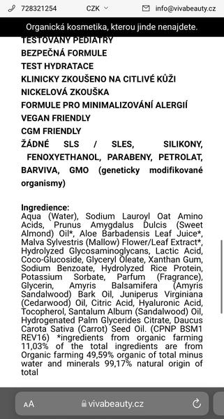 Organická kozmetika pre deti Dadaumpa