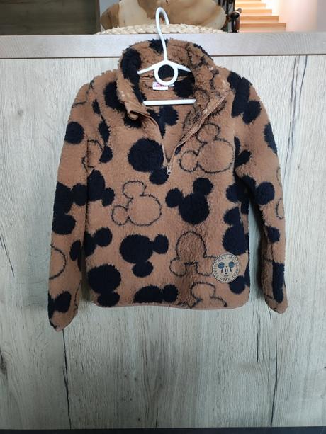 Huňatá hrubá teplá mikina, 128