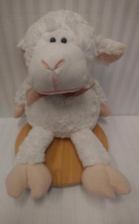 Plyšová biela ovečka, matalan, 59 cm, 