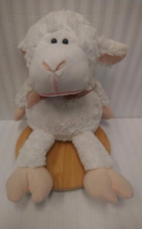 Plyšová biela ovečka, matalan, 59 cm, 