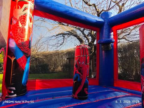 Skákací hrad spider-man, 