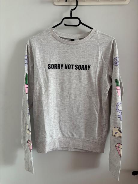 Mikinové tričko, h&m,xs
