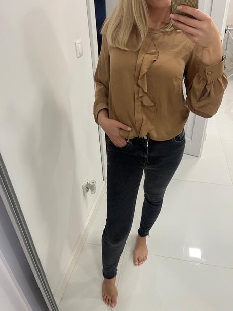 Hneda bluzka, reserved,m
