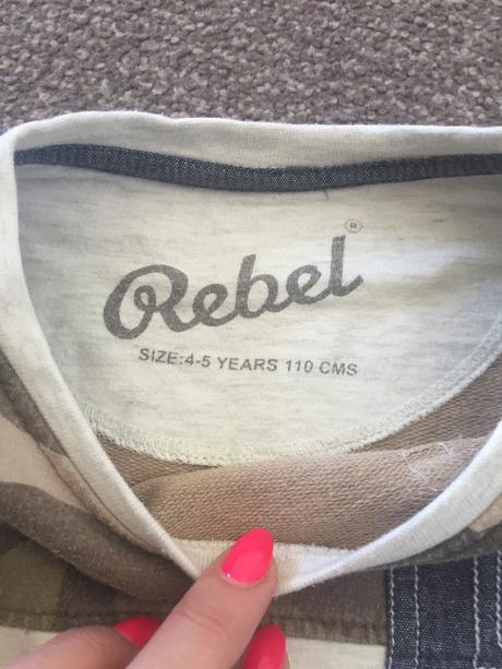 Mikina 4-5r., rebel,110