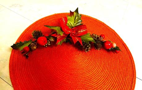 Závesný vianočný konár,