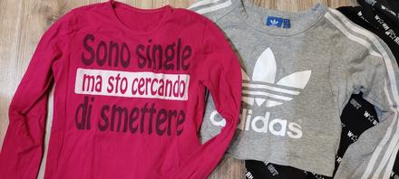 2 pulovriky, adidas,140