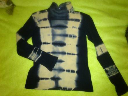 Batikovane superelasticke tricko, s