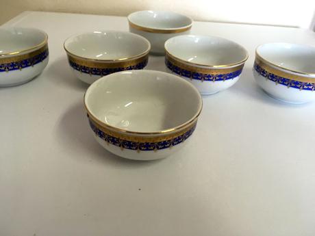 Porcelánové misky, značené - angelika, 