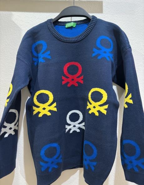 Chlapčenský sveter, benetton,116