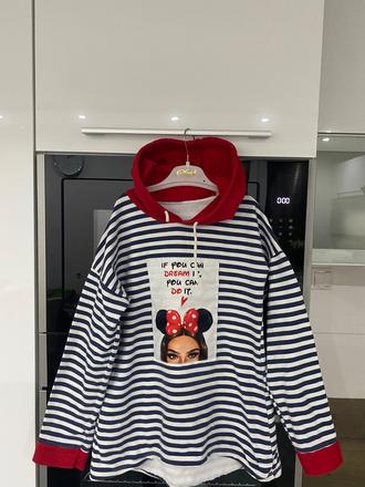 Dievčenská mikina-tunika velk.146/152, 146