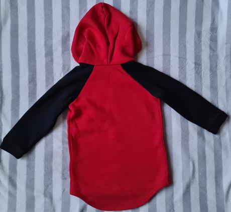 Tepla predlzena rebel mikina, rebel,104