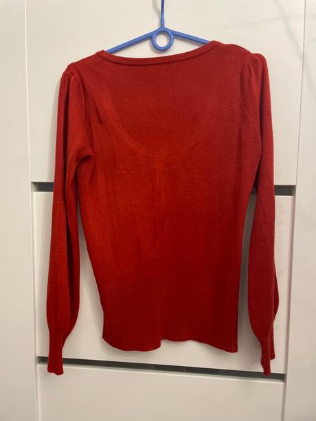 Červený puloverz, atmosphere,m