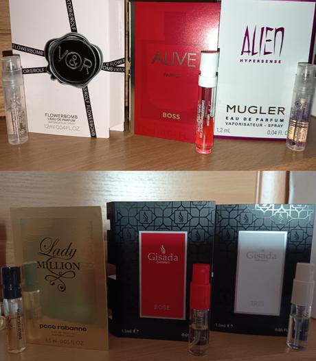 Parfémy vzorky,