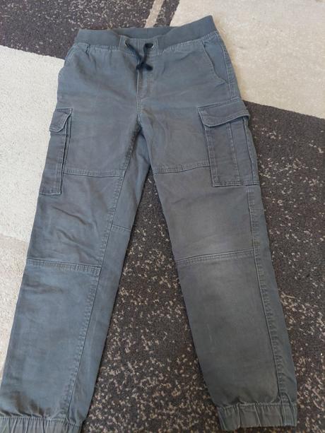 Sportovo-eleg. nohavice 140, h&m,140