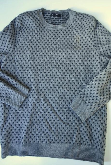 Bodkovaný pulóver, sisley,s